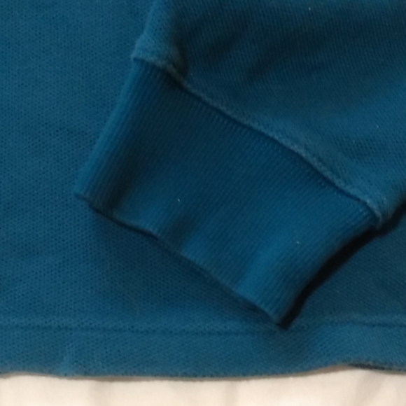 LL Bean L. sweatshirt blue pullover half zip large - Picture 4 of 6